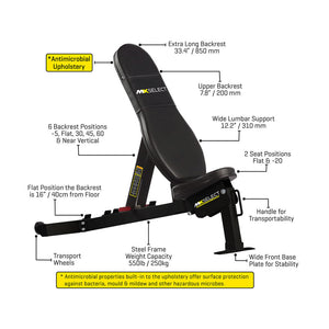 MX Select MX Bench verstellbare Hantelbank