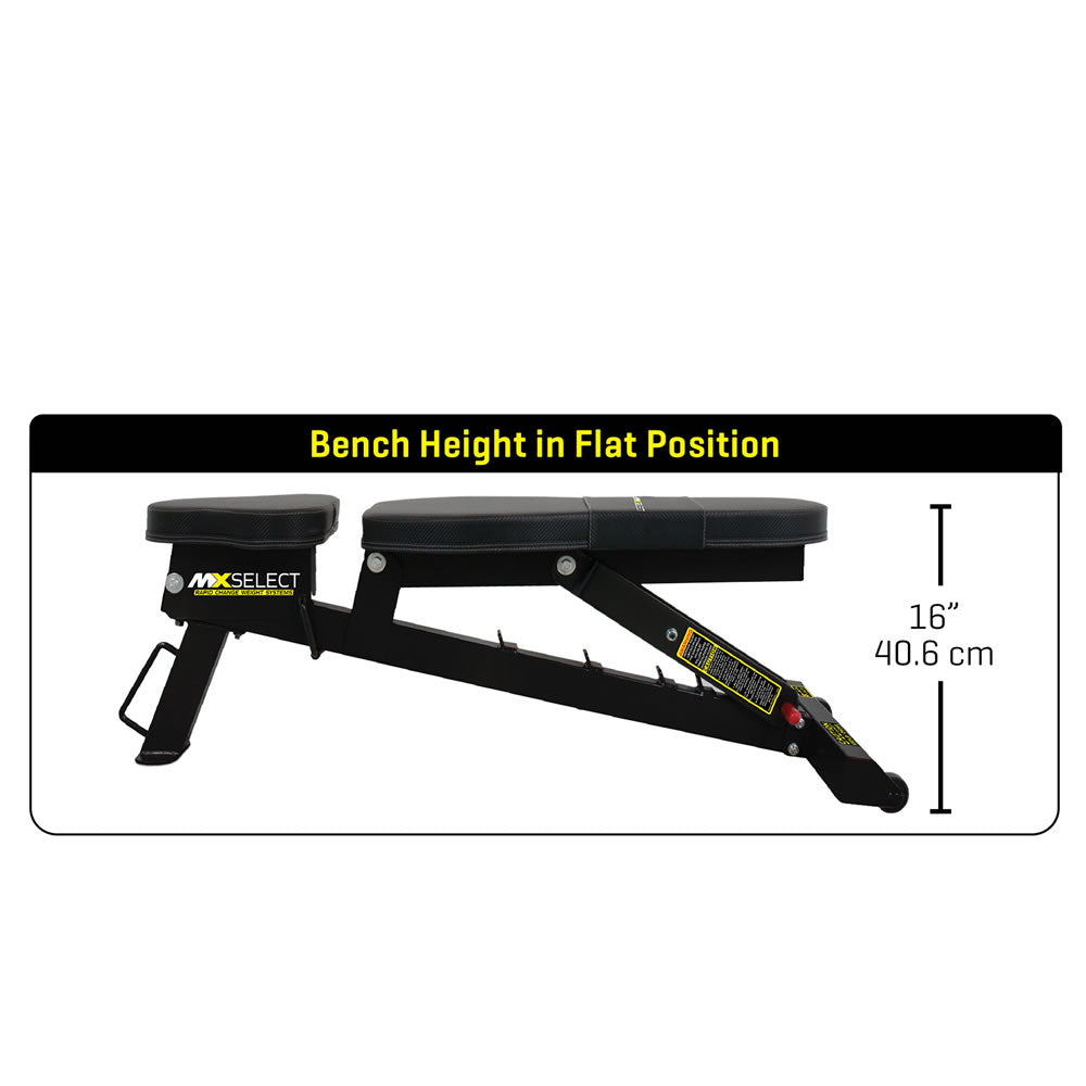 MX Select MX Bench verstellbare Hantelbank