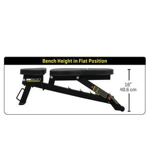 MX Select MX Bench verstellbare Hantelbank