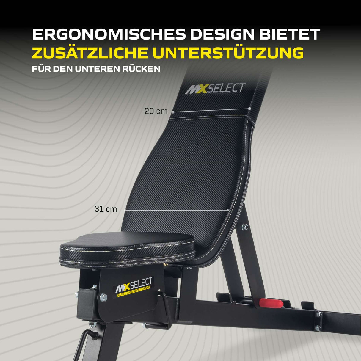 MX Select verstellbare Hantelbank