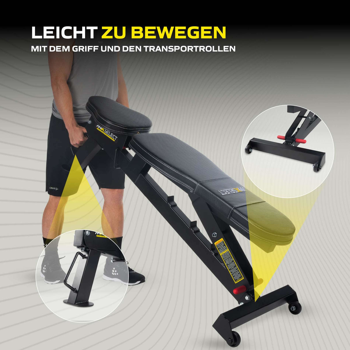 MX Select verstellbare Hantelbank