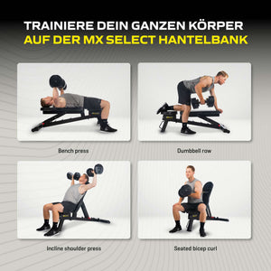 MX Select verstellbare Hantelbank