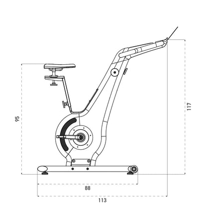 NOHRD Bike V.2 Shadow Fahrradergometer