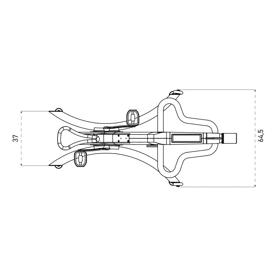 NOHRD Bike V.2 Shadow Fahrradergometer