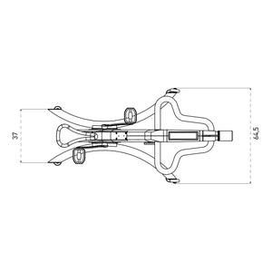 NOHRD Bike V.2 Kirsche Fahrradergometer