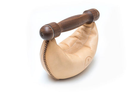 NOHrD Swing Hanteln 1x 4kg Nussbaum