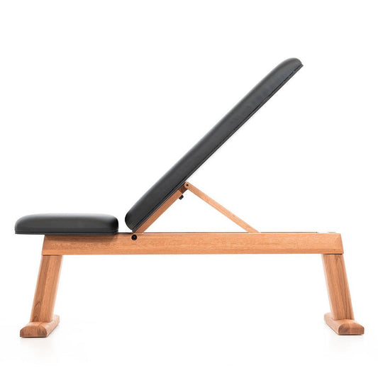 NOHrD WeightBench Kirsche Kunstleder Schwarz