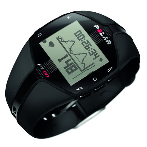 Ft80 Polar FT80 Black White inkl. FlowLink günstig kaufen im CARDIOfitness ...