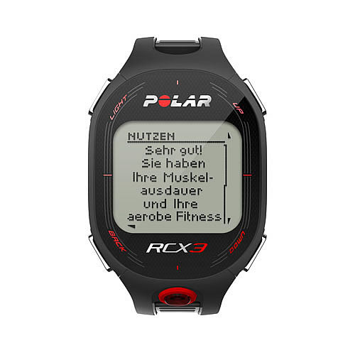Polar RCX3 GPS Black Herrenmodell