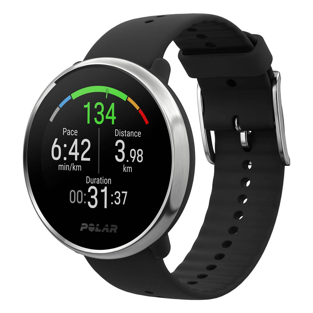 Polar Ignite GPS-Pulsuhr Schwarz M/L