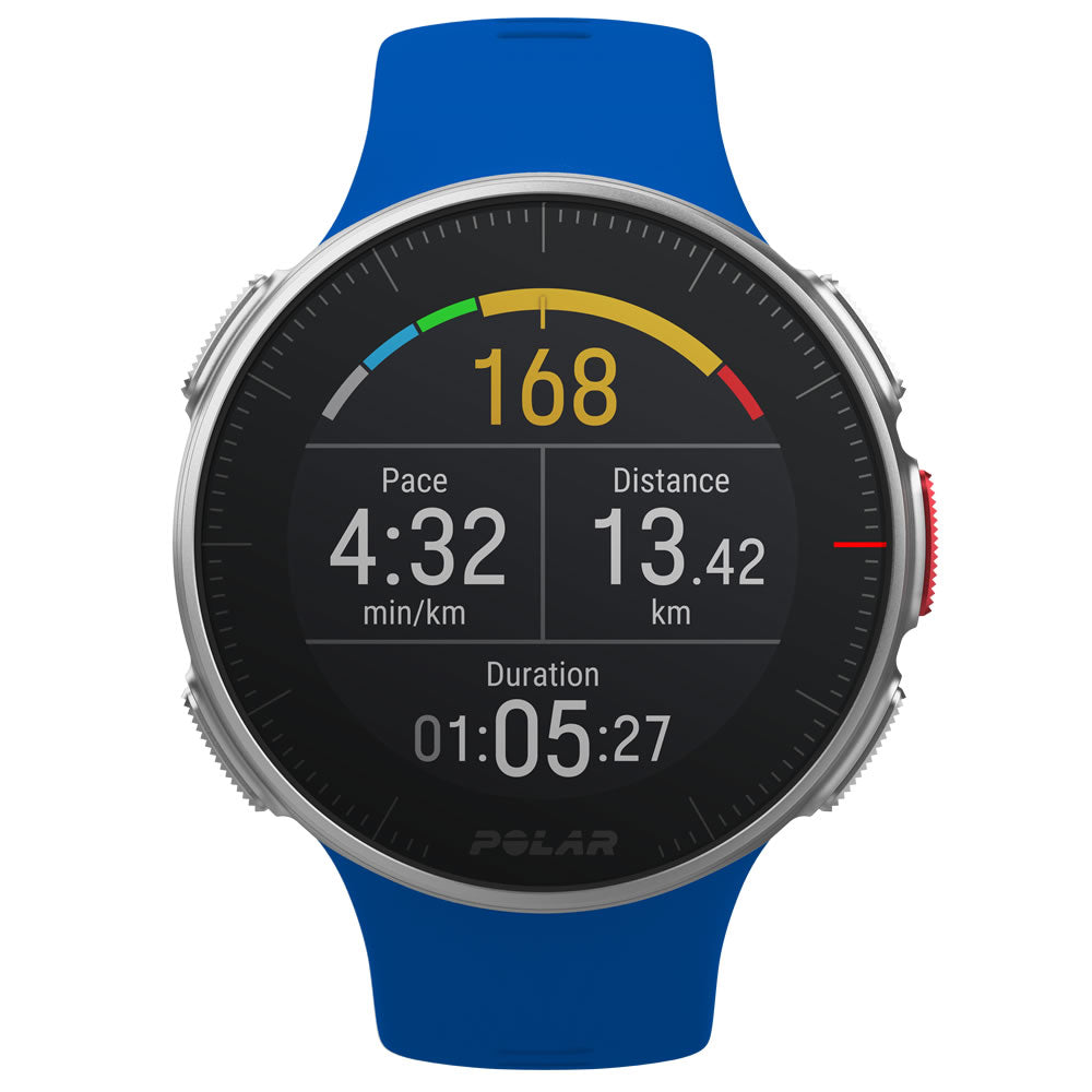 Polar Multifunktionsuhr Vantage V Blau M/L