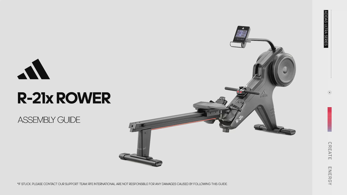 adidas R-21x Rudergerät Rower