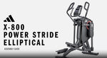 Montagevideo adidas X-800 Crosstrainer 