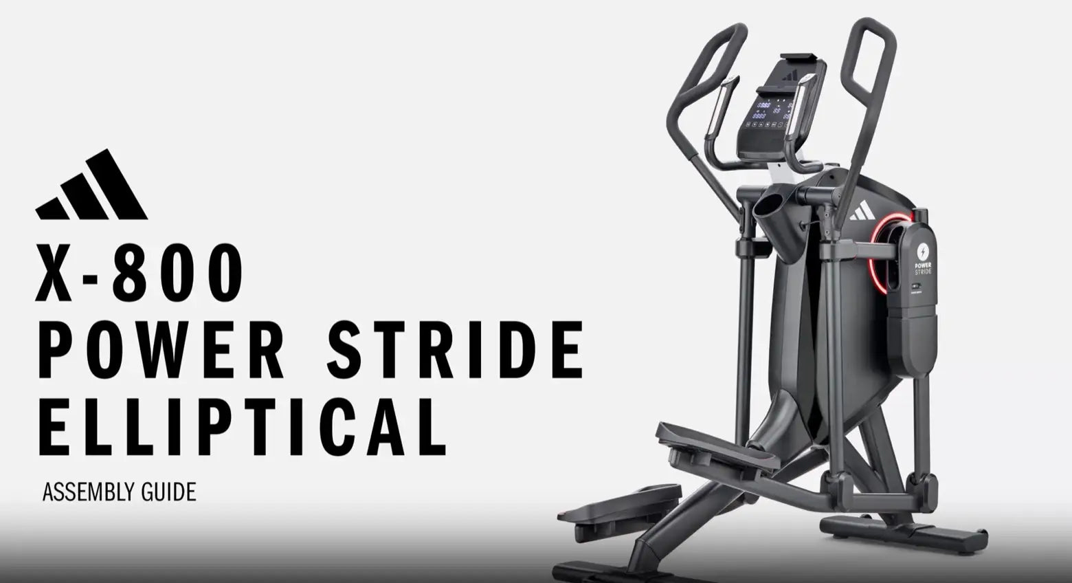 Montagevideo adidas X-800 Crosstrainer 