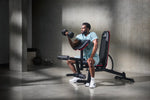 adidas Utility Bench mit Bizeps-Curlpult & Beincurler