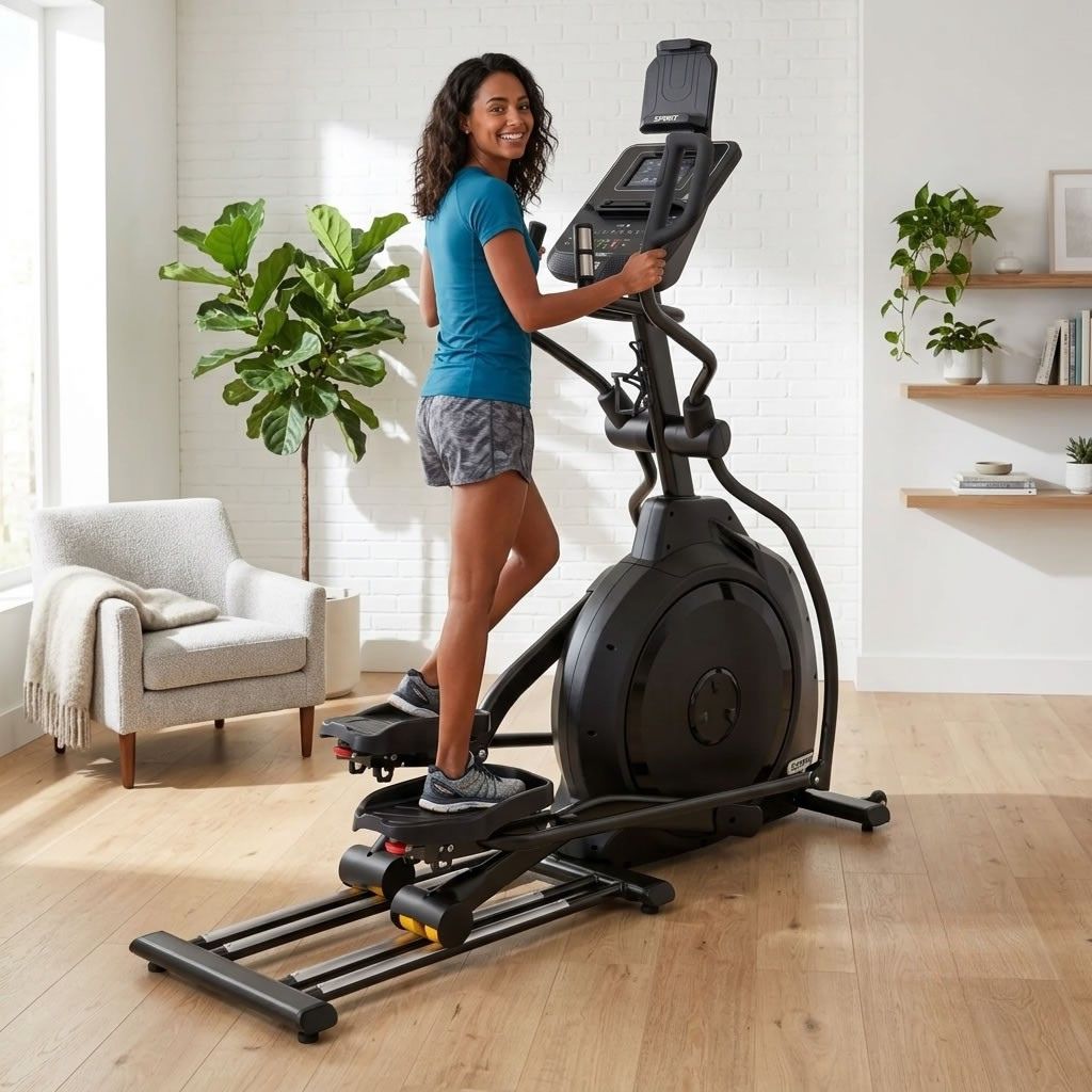 Crosstrainer Spirit Ftness XE295 Black Video