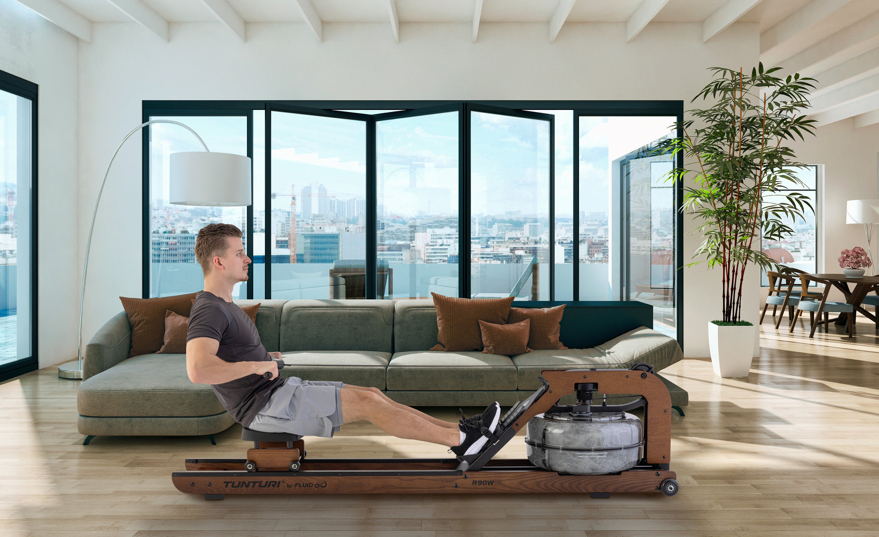 Video Tuntur Rudergerät R90W