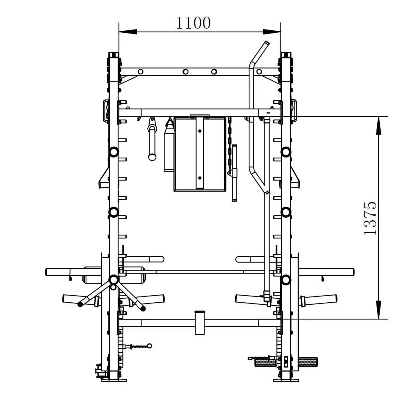 Primal Personal Series Multi Rack System 2x 90kg Gewichtsblock 
