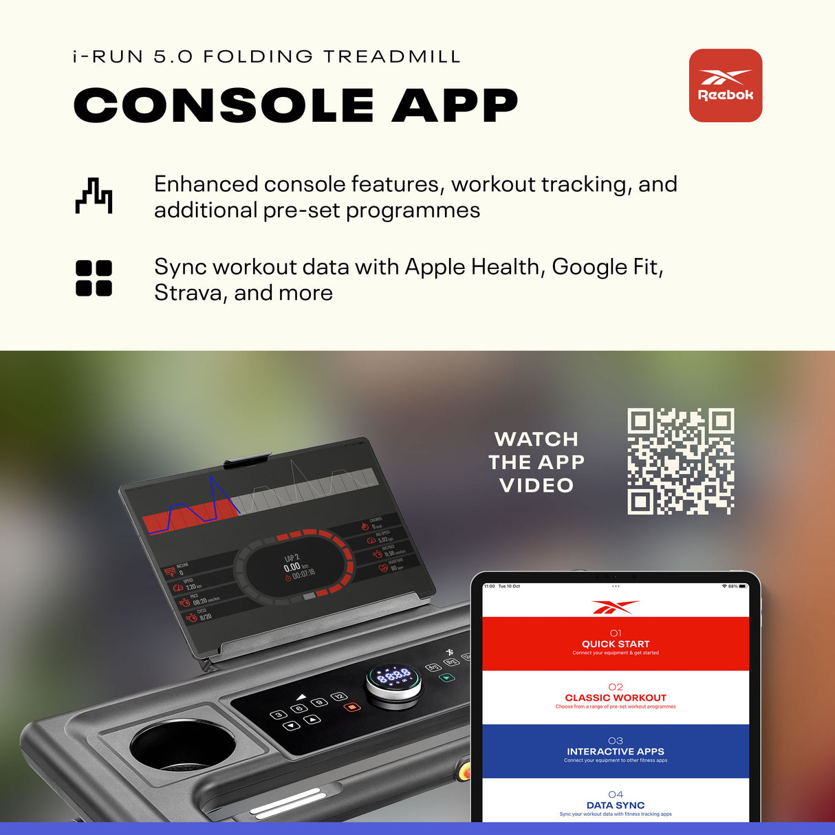 Reebok Laufband i-Run 5