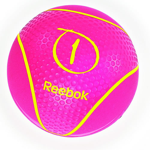 Reebok Medizinball - Medicine Ball 1kg - Magenta