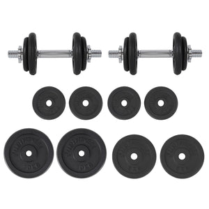 FUEL Fitness Kurzhantelset Guss 60kg