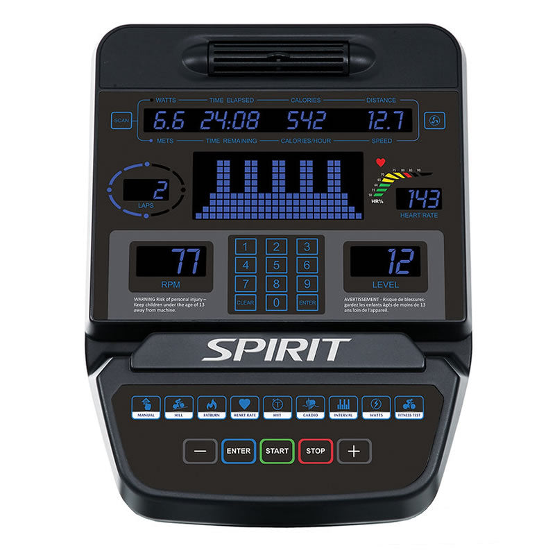 Spirit Fitness CE900 Studio-Ellipsentrainer DE