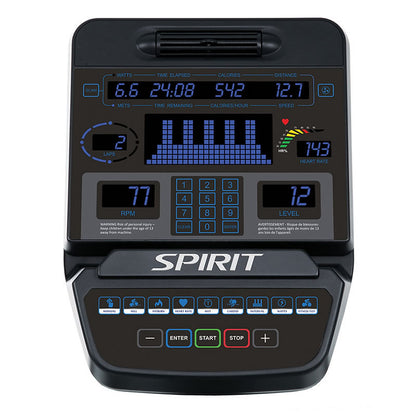 Spirit Fitness CE900 Studio-Ellipsentrainer ENG