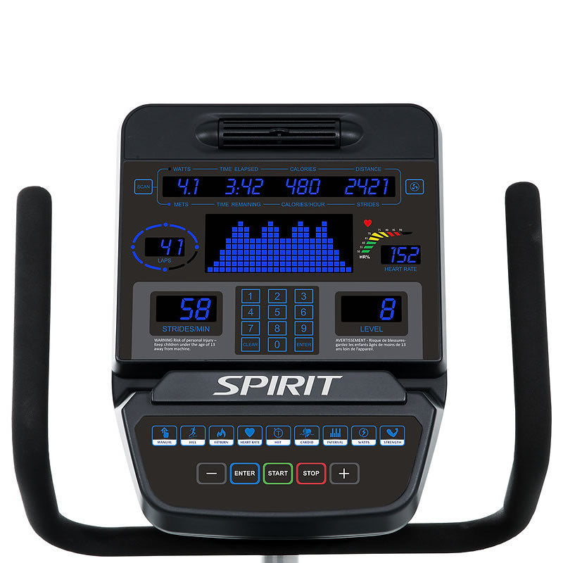 Spirit Fitness CR900 LED Studio-Liegeergometer