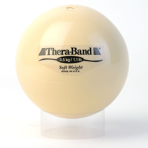 Thera-Band Gewichtsbälle (Soft Weights)-Beige- 0,5kg