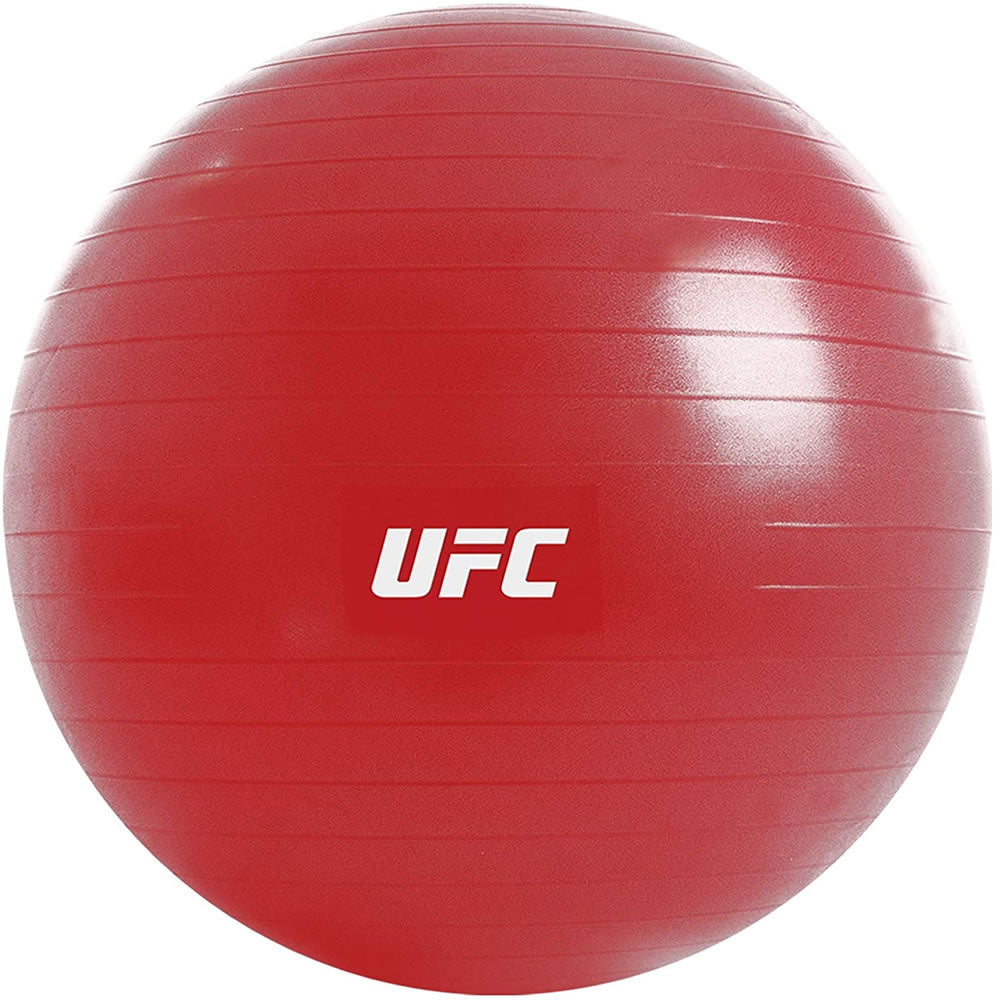 UFC FITBALL Gymnastikball 65cm Rot -- 65cm/ Rot