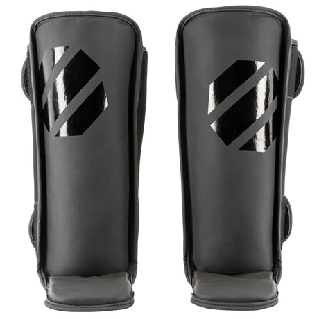 UFC PRO Tonal Grappling Shin Guard Schwarz Gr. M