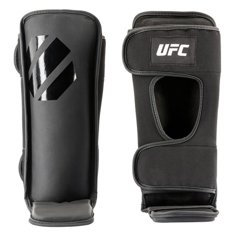 UFC PRO Tonal Grappling Shin Guard Schwarz Gr. L
