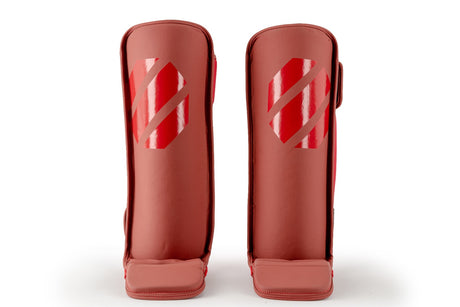 UFC PRO Tonal Grappling Shin Guard Rot Gr. M