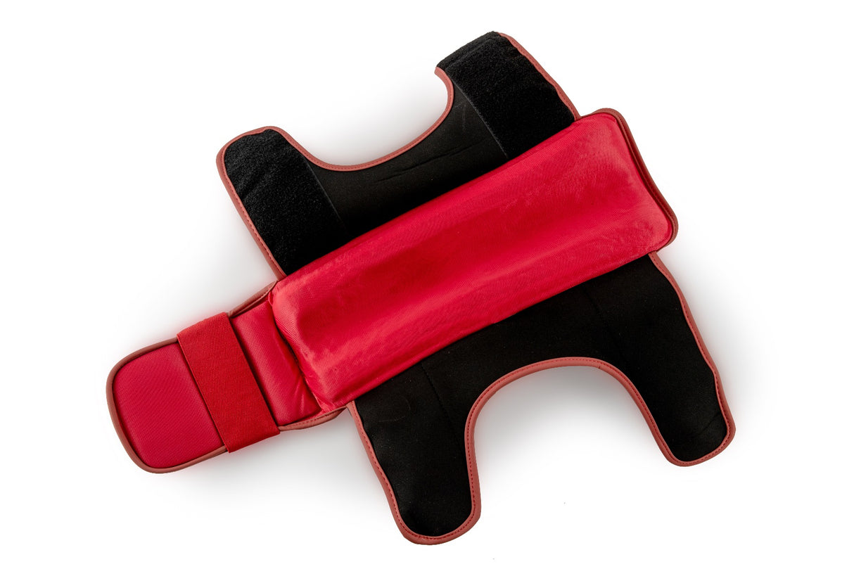 UFC PRO Tonal Grappling Shin Guard Rot Gr. M