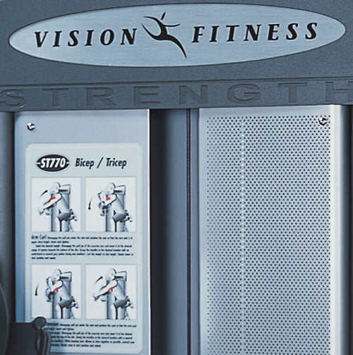 Vision Fitness ST770 Dual-Bizeps-Trizeps