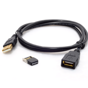 Wahoo Fitness USB ANT+Dongle mit 90 cm Verlängerungskabel